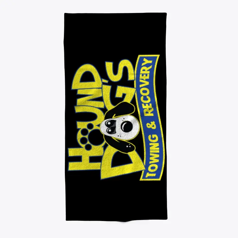 Hound Dog's Beach Towel